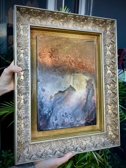 Elizabeth - 24cm x 35cm ( artwork size ) in 39cm x 50cm ( frame size )