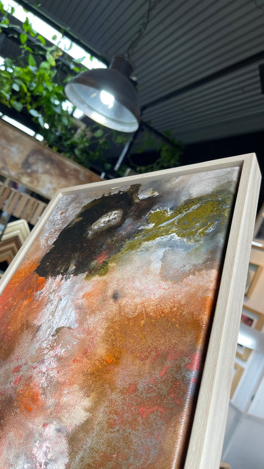 Hilltop Dusk #2 - 25cm x 100cm