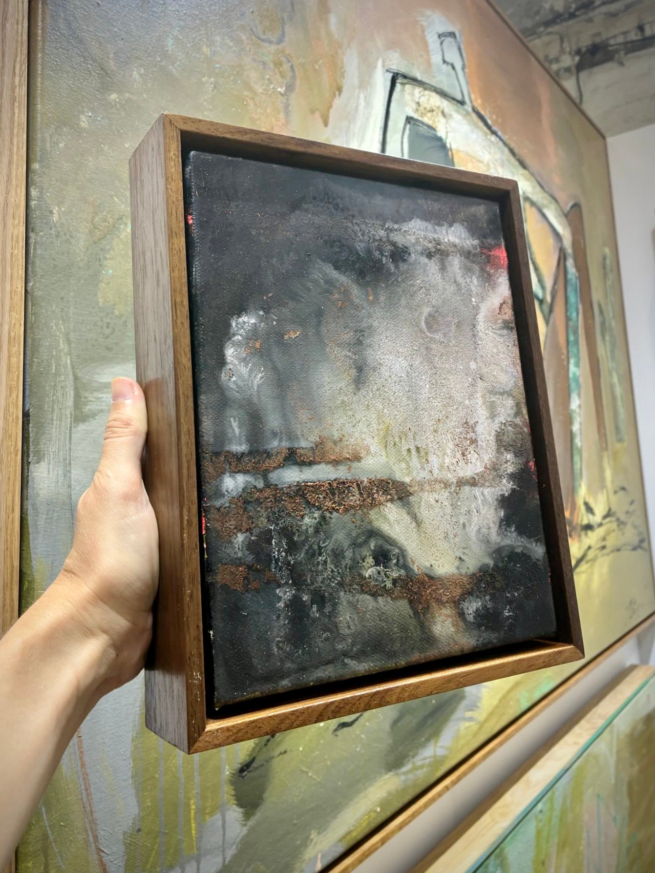 Small Blackwood #11- 20cm x 25cm