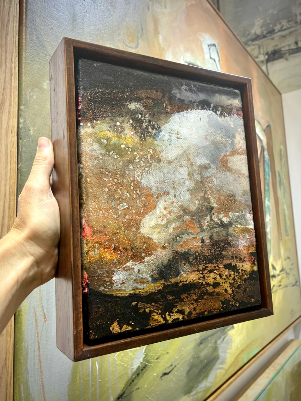 Small Blackwood #12- 20cm x 25cm