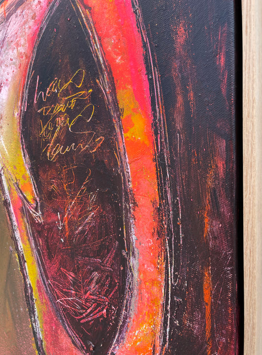 Heart’s on Fire - 90cm x 120cm