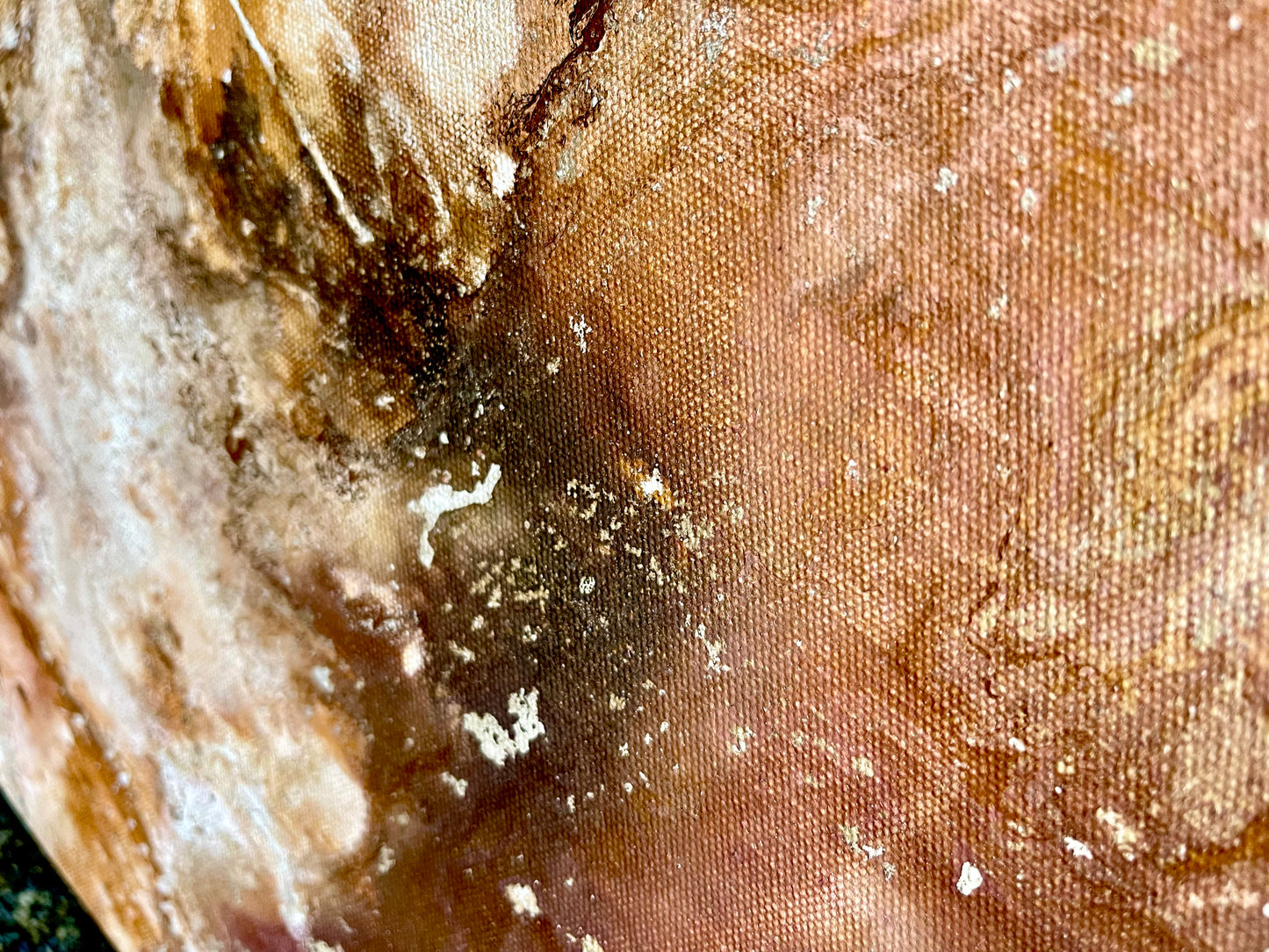 Golden Landscape ( Study #4 ) - 35cm x 120cm