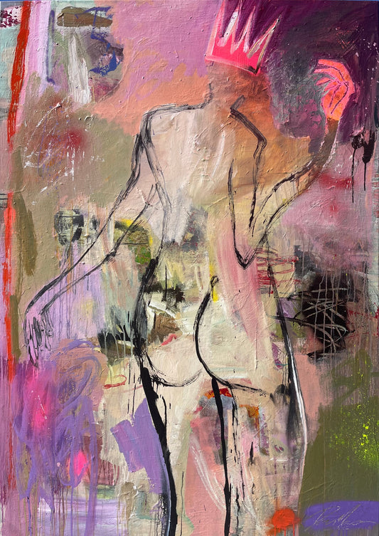 Dame Équilibre - 120cm x 170cm