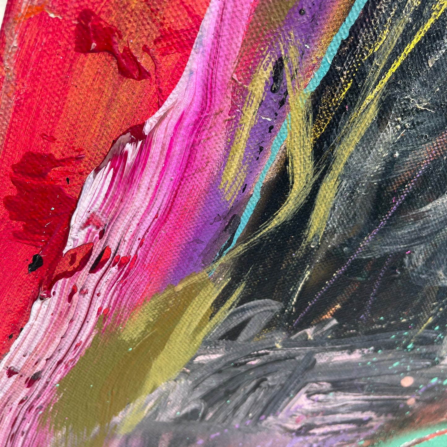 La Belle Reine - 145cm x 145cm