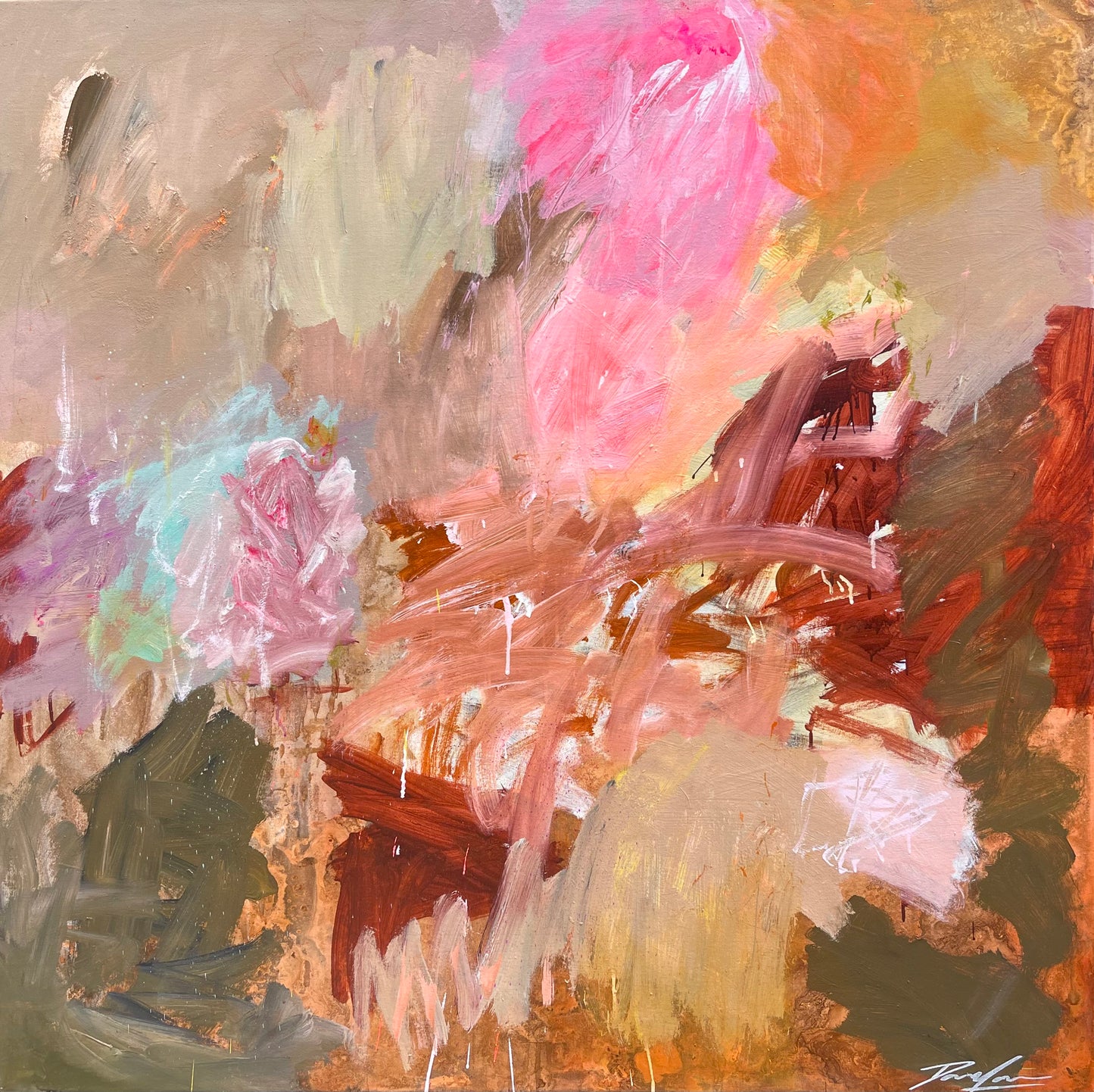 The One You Love - 135cm x 135cm