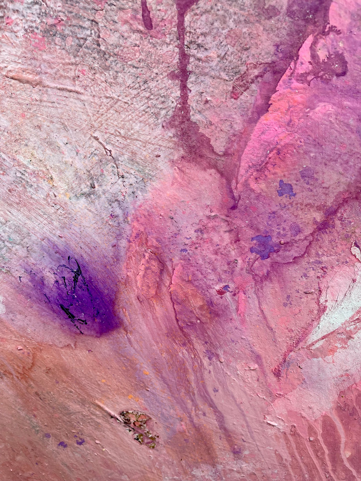 Fréquence du Rose
 - 145cm x 145cm
