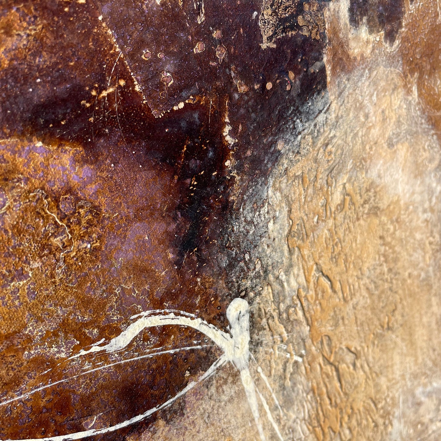 Flat Rock  - 85cm x 85cm