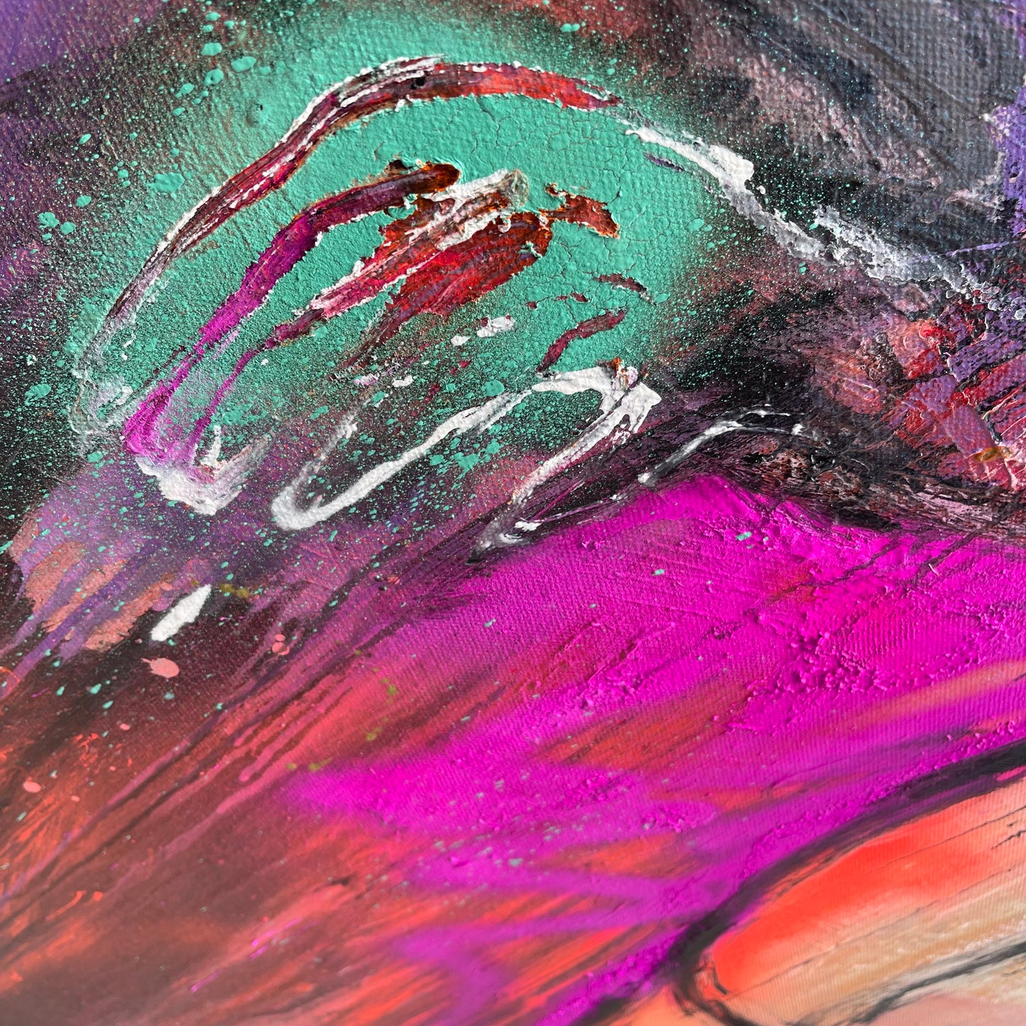 La Belle Reine - 145cm x 145cm