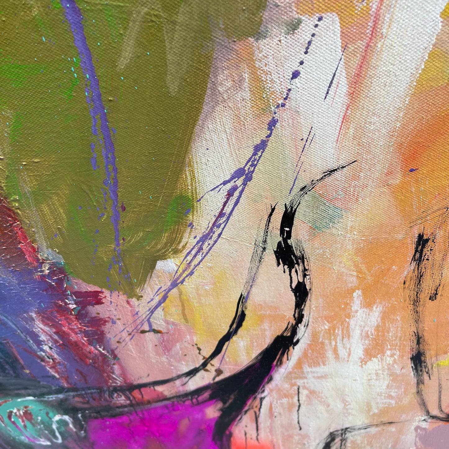 La Belle Reine - 145cm x 145cm