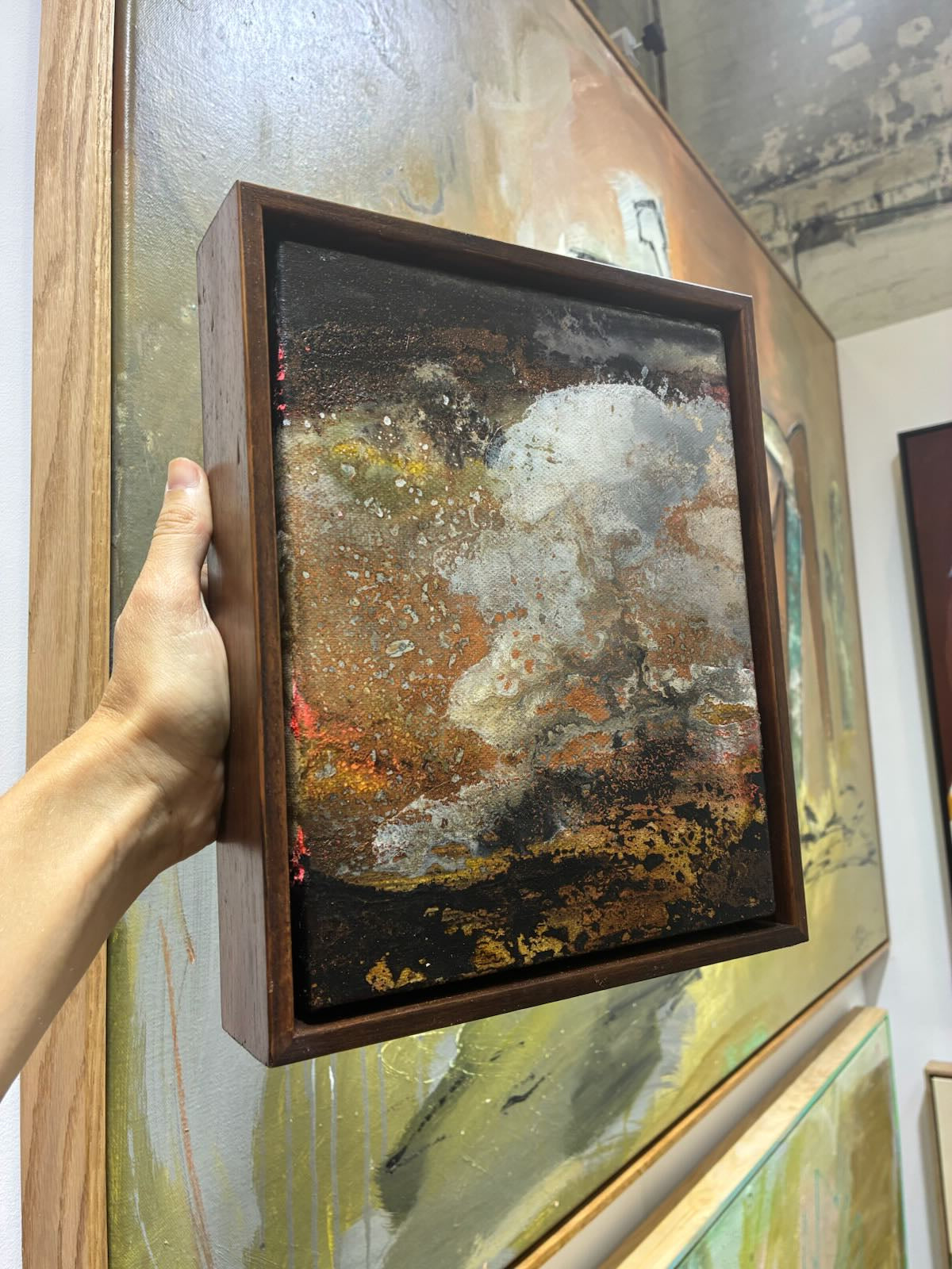 Small Blackwood #12- 20cm x 25cm