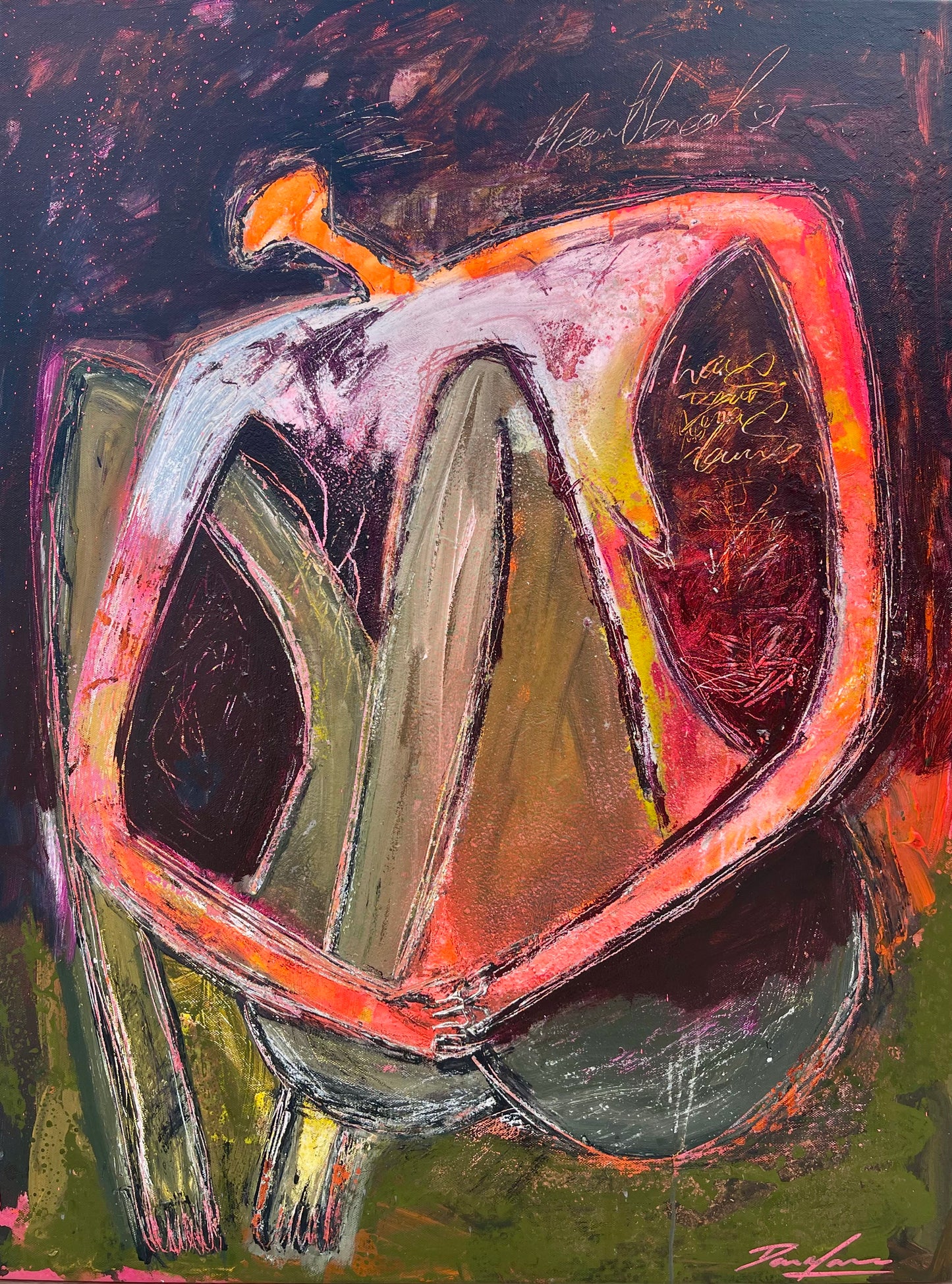 Heart’s on Fire - 90cm x 120cm