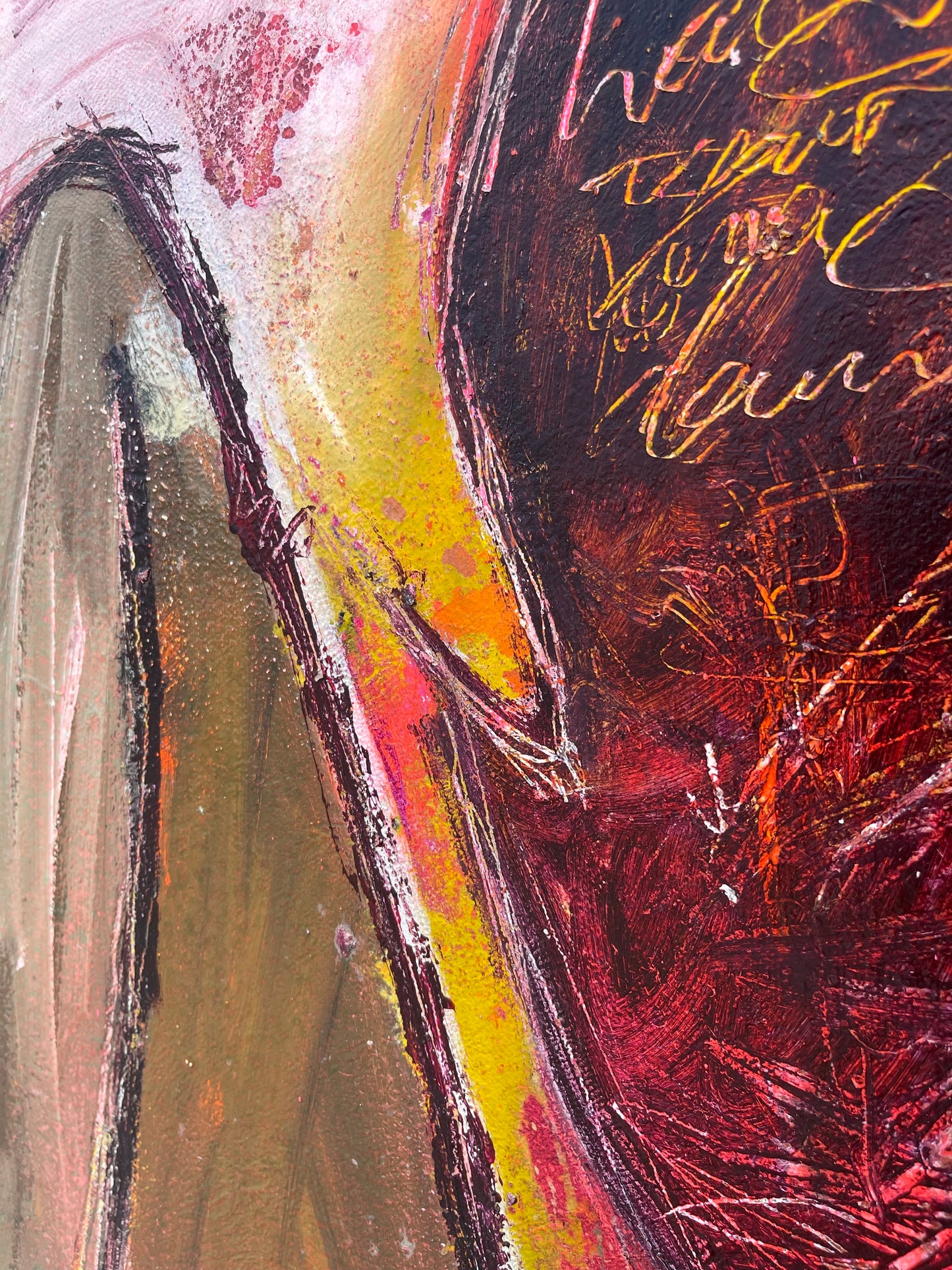 Heart’s on Fire - 90cm x 120cm