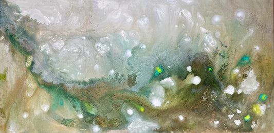 Turquoise Mist - 80cm x 160cm