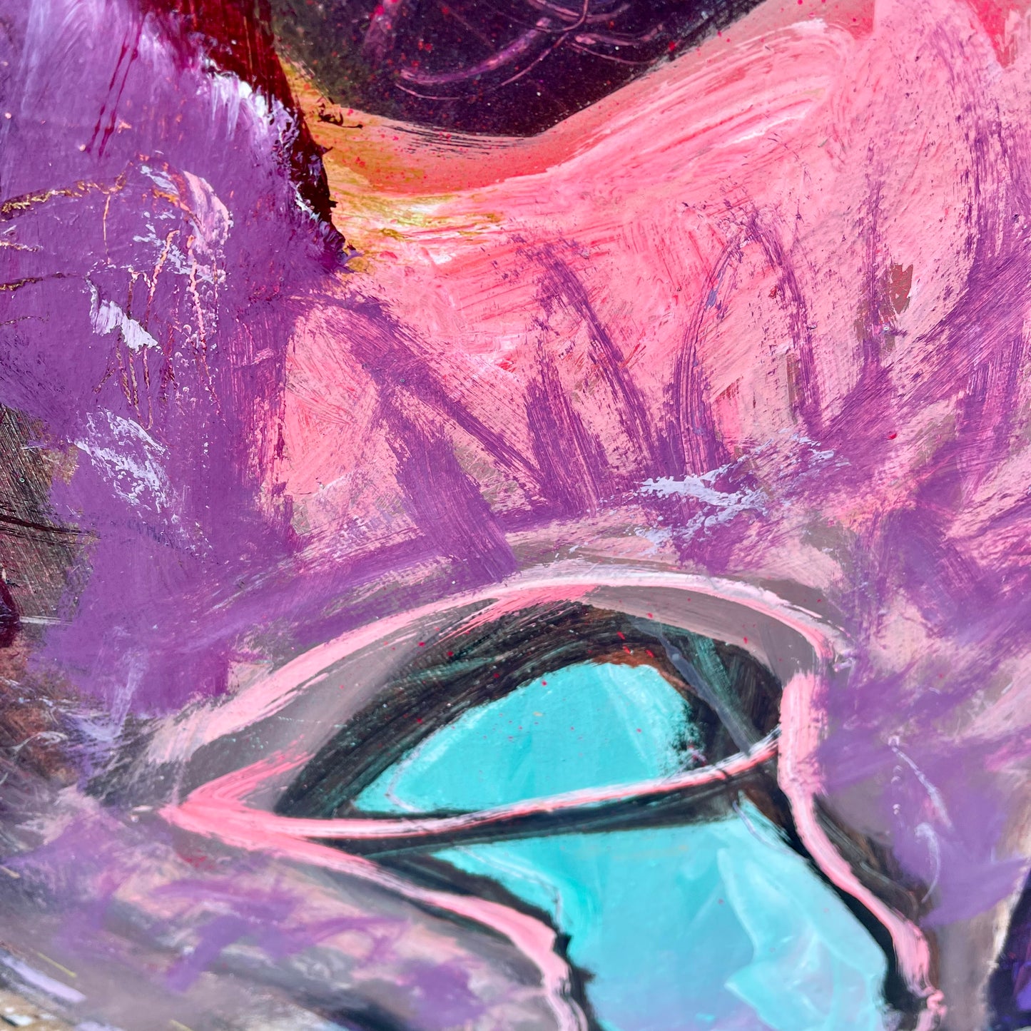 Retros’ Garden - 145cm x 145cm