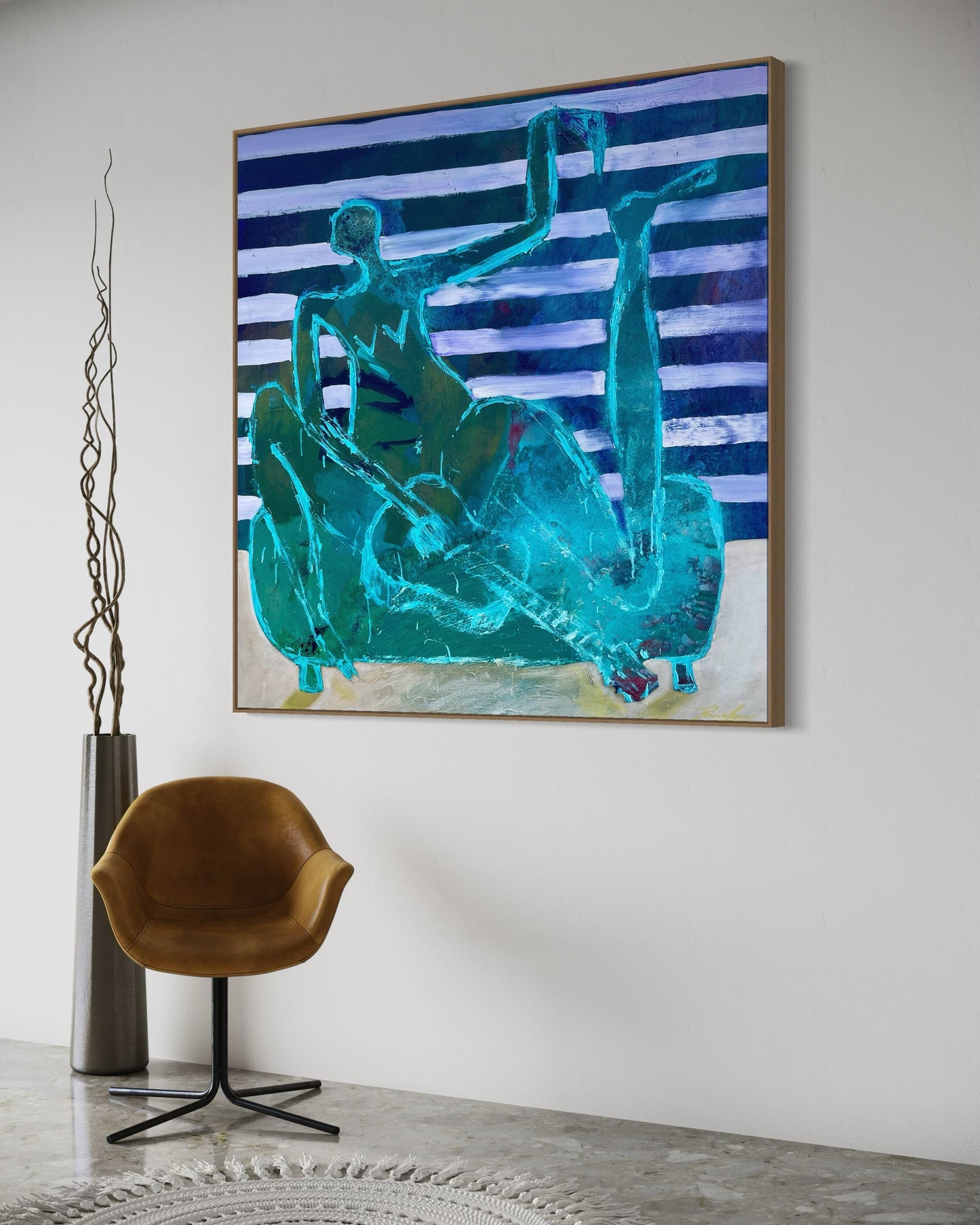 There’s One Thing  I Know - 135cm x 135cm