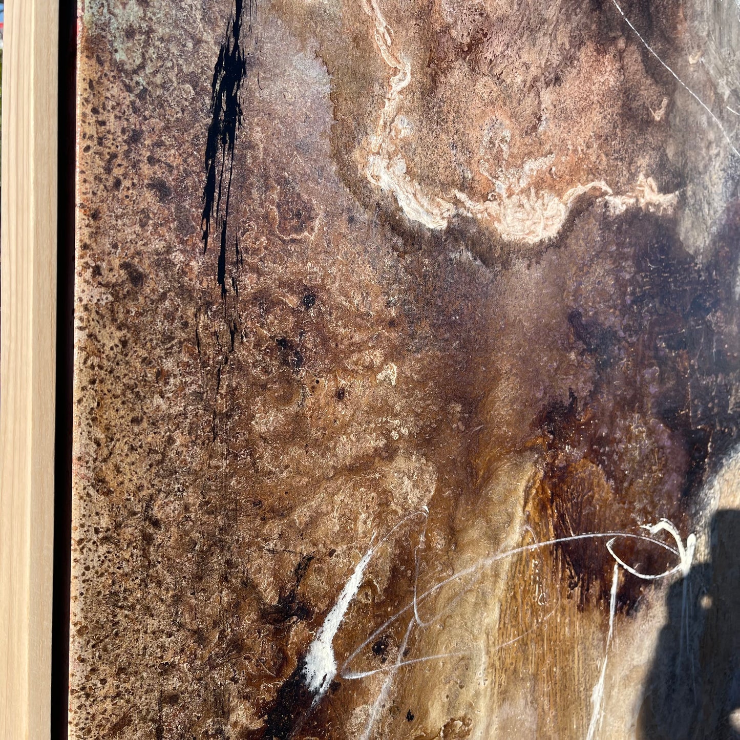 Flat Rock  - 85cm x 85cm