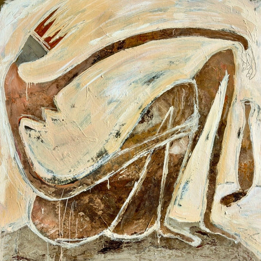NO HURRY - 145cm x 145