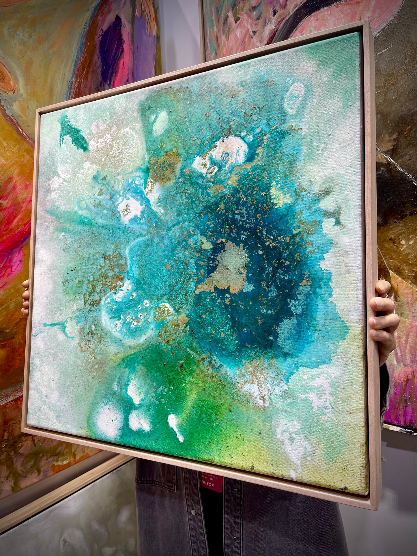 Splash in Time #1 - 60cm x 60cm
