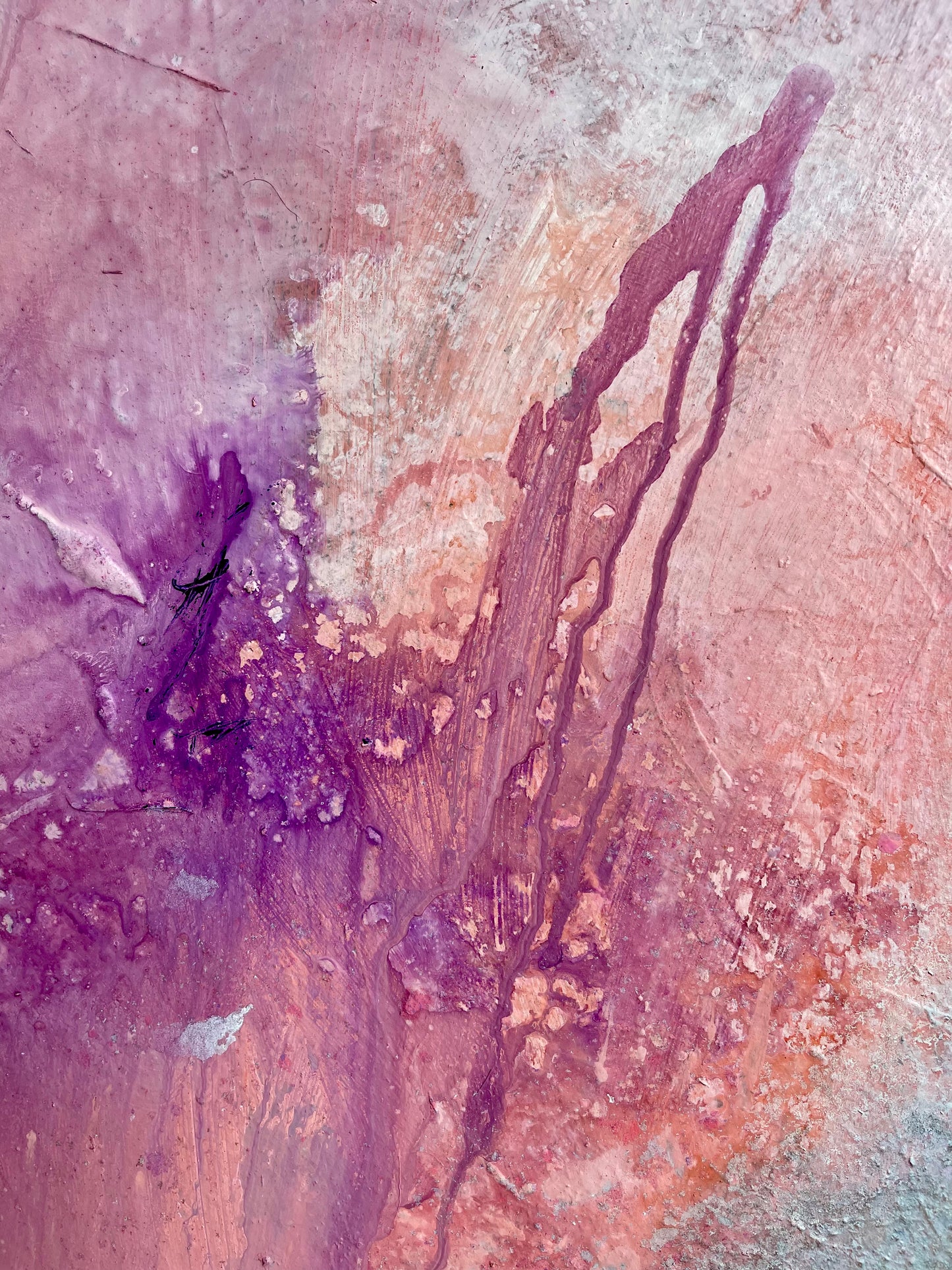 Fréquence du Rose
 - 145cm x 145cm