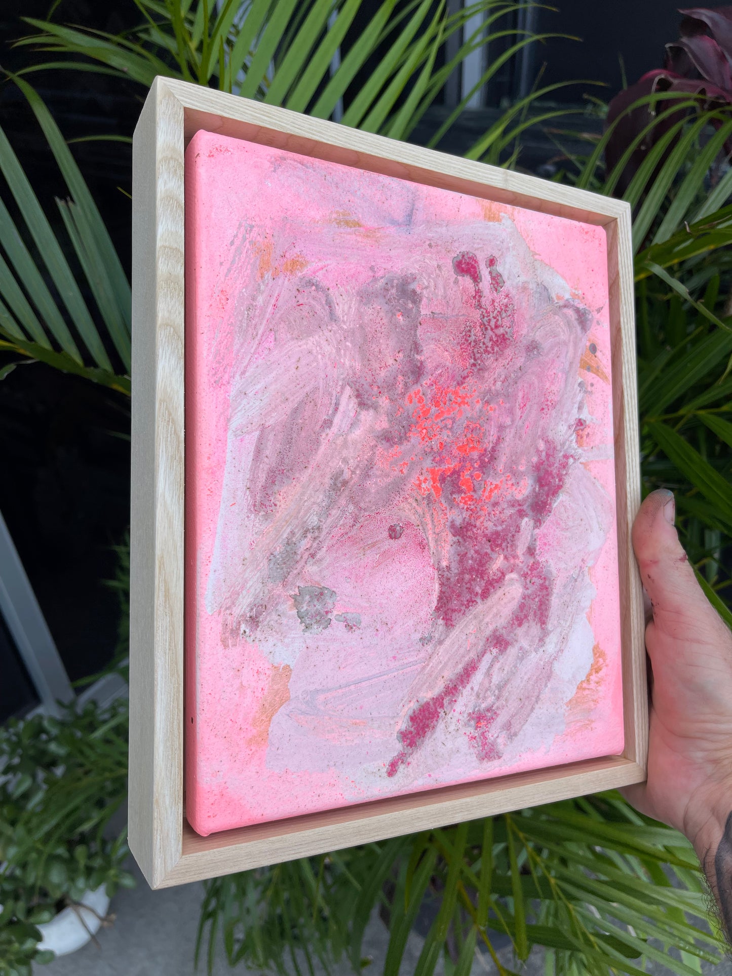 Small Pink #3 - 25cm x 25cm