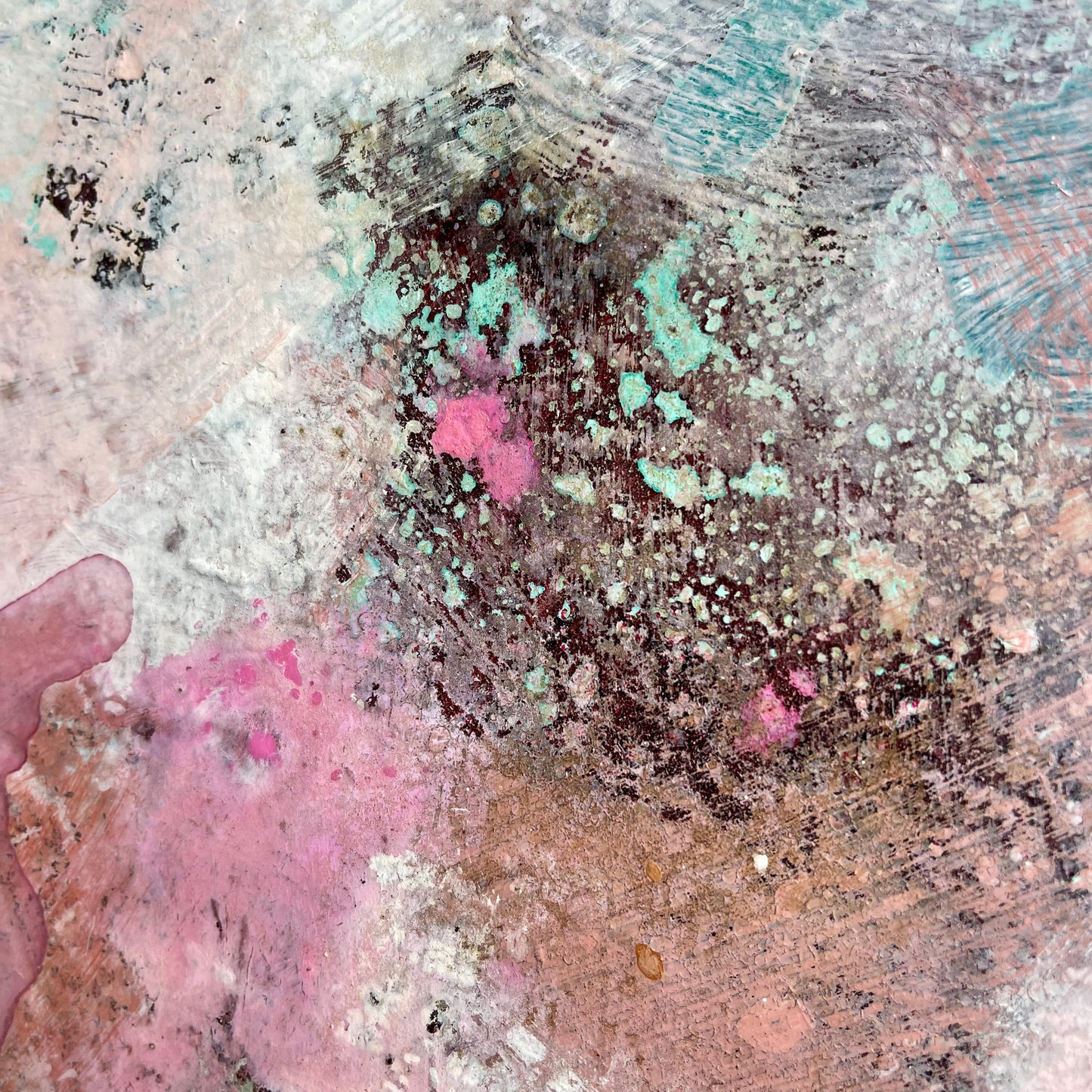 Fréquence du Rose
 - 145cm x 145cm