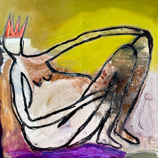 ( SOLD ) Renata - 145cm x 145cm