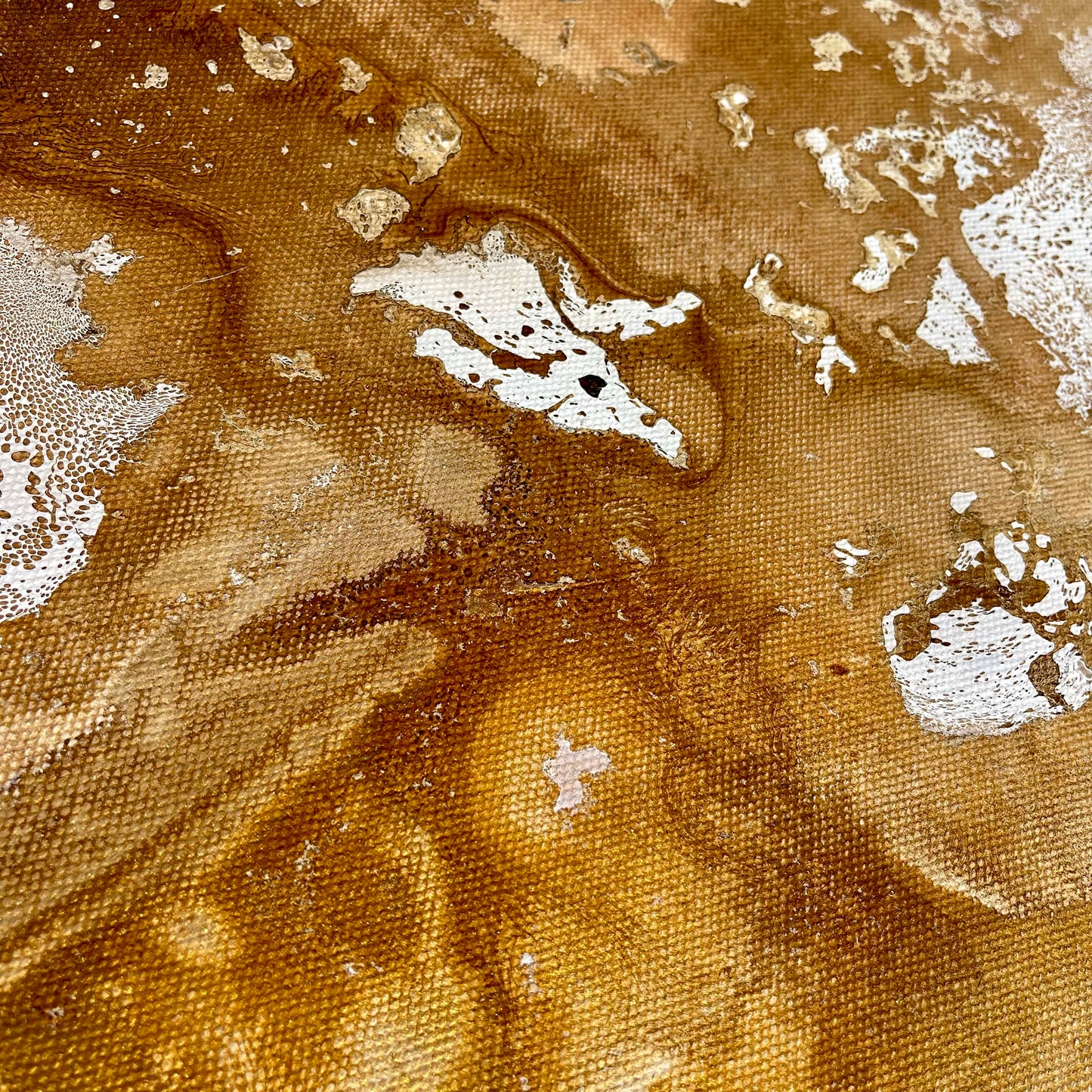 Aerial Gold #2 - 60cm x 60cm