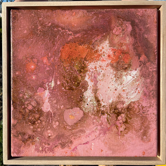 Peach Study #8  30cmx30cm