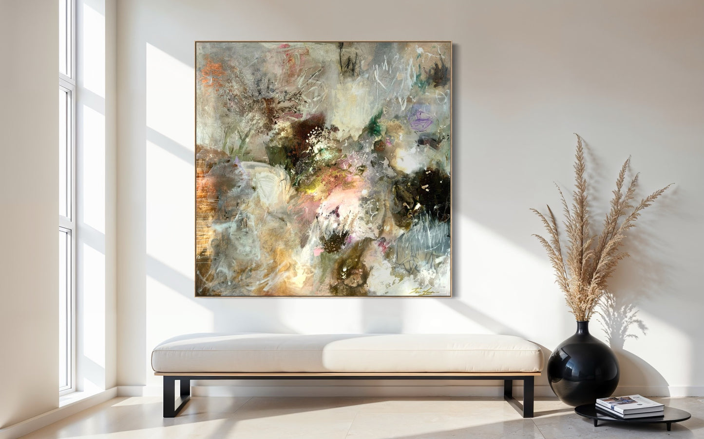 Garden of Skye - 160cm x 160cm